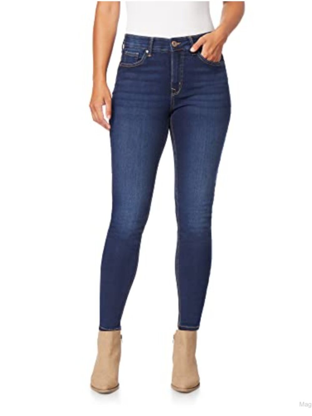 Women's 360 Sculpt Mid-Rise Skinny Jeans with Sculpting Technology 5-Pocket